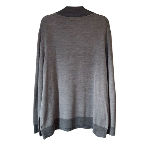 TWO BROOKS BROTHERS WASHABLE MARINO WOOL QUARTER ZIP Size XXL - Picture 8 of 11